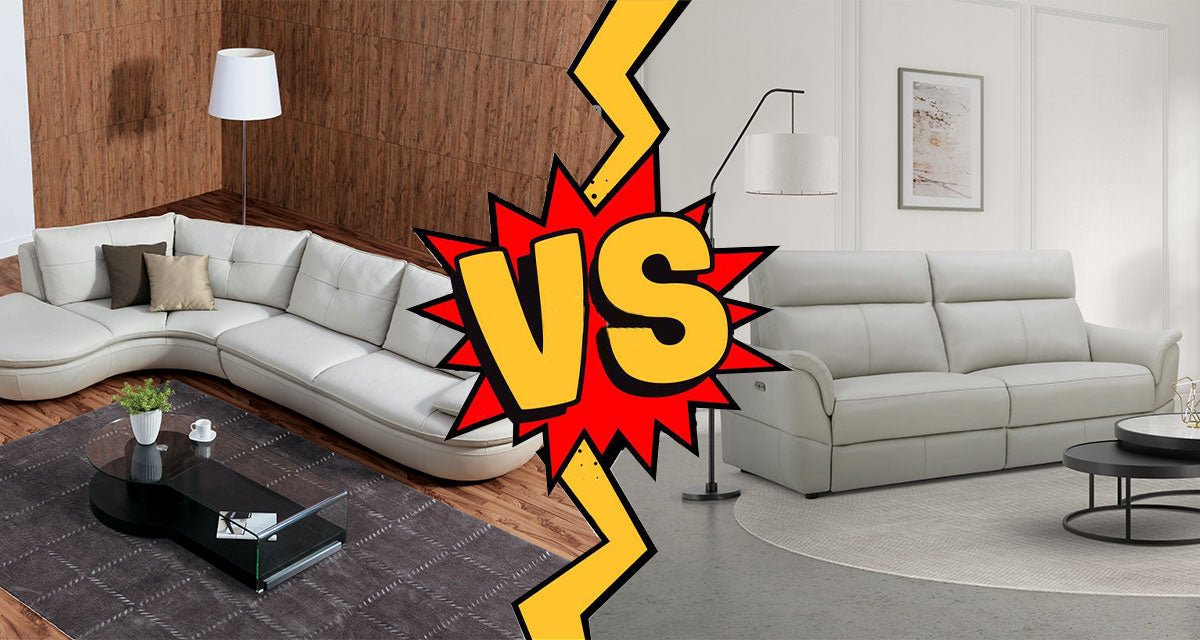 Pros and Cons of a L shaped sofa vs 3 seater vs 3+1 seater vs others - Picket&Rail Furniture, Art & Baby Family Store