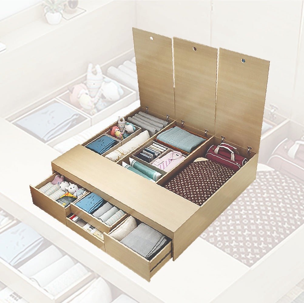 Solid eWood Tatami Storage Beds - Picket&Rail Furniture, Art & Baby Megastore