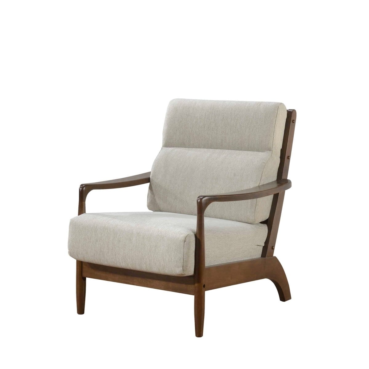#1  Arizona 1-Seater Solid Wood Frame Fabric-Upholstered Sofa (IT1928-1LCS1) picket and rail