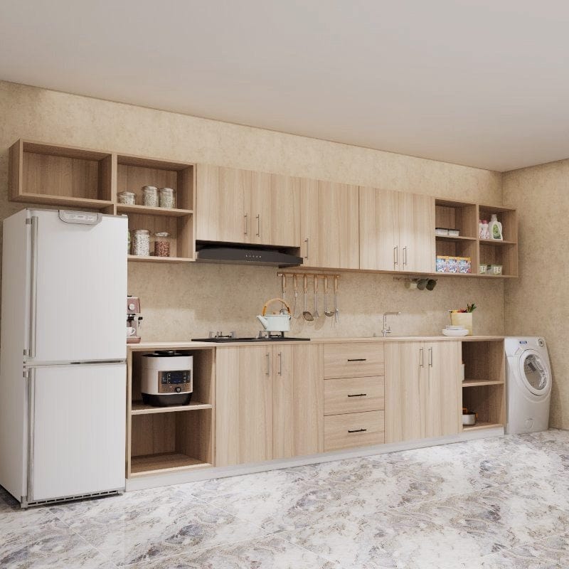 Custom Design Kitchen Cabinet - ML7 picket and rail