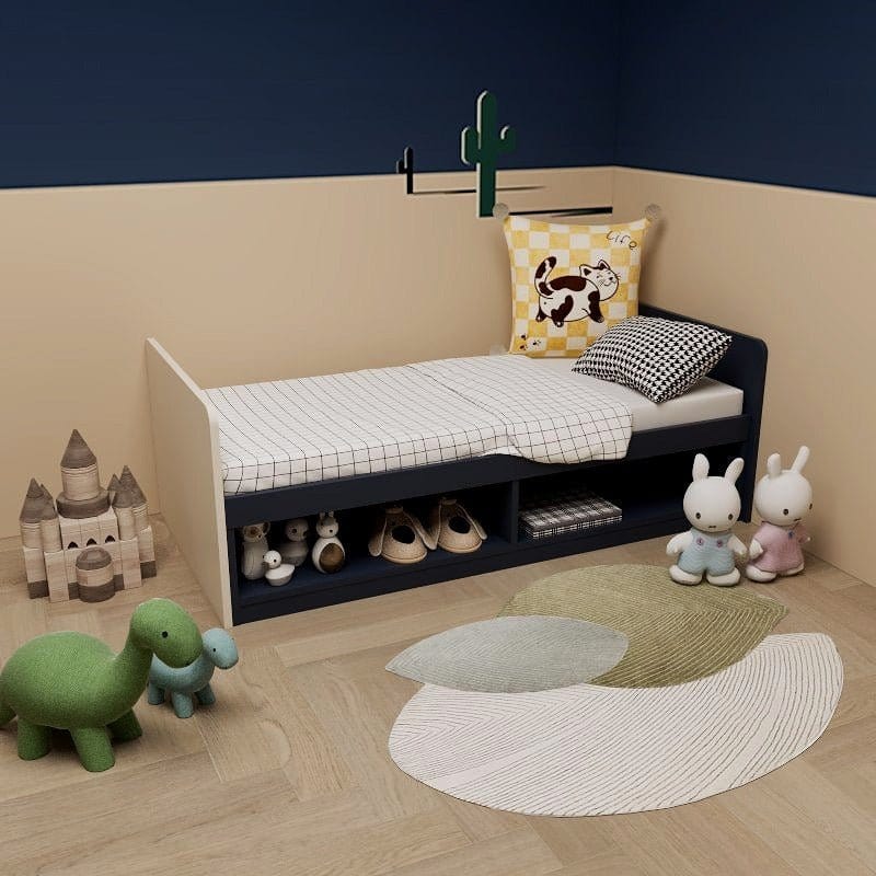 Custom Kids &amp; Toddler Tatami Storage Bed picket and rail