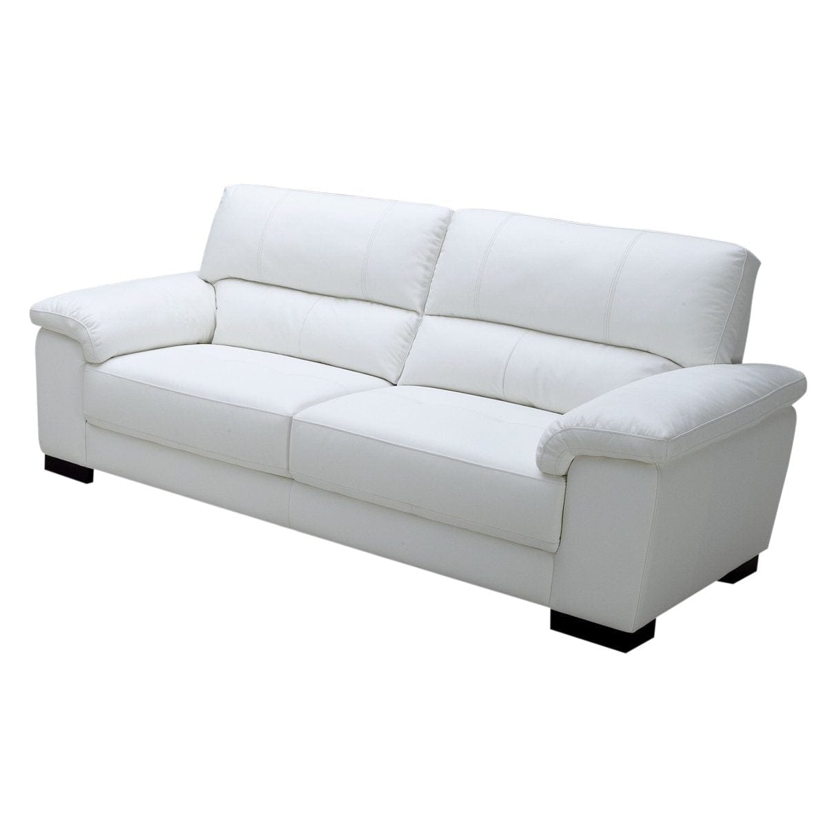 KUKA #1703 Leather Sofa (1/2/3-Seater) (M Series) (I) picket and rail