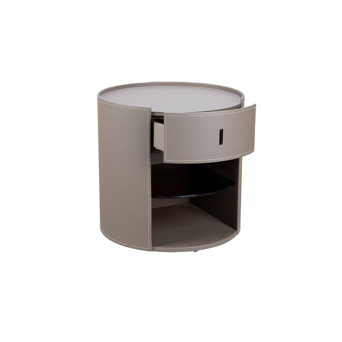 Nocturne Bedside Table/Nightstand with Drawers - ST050 picket and rail