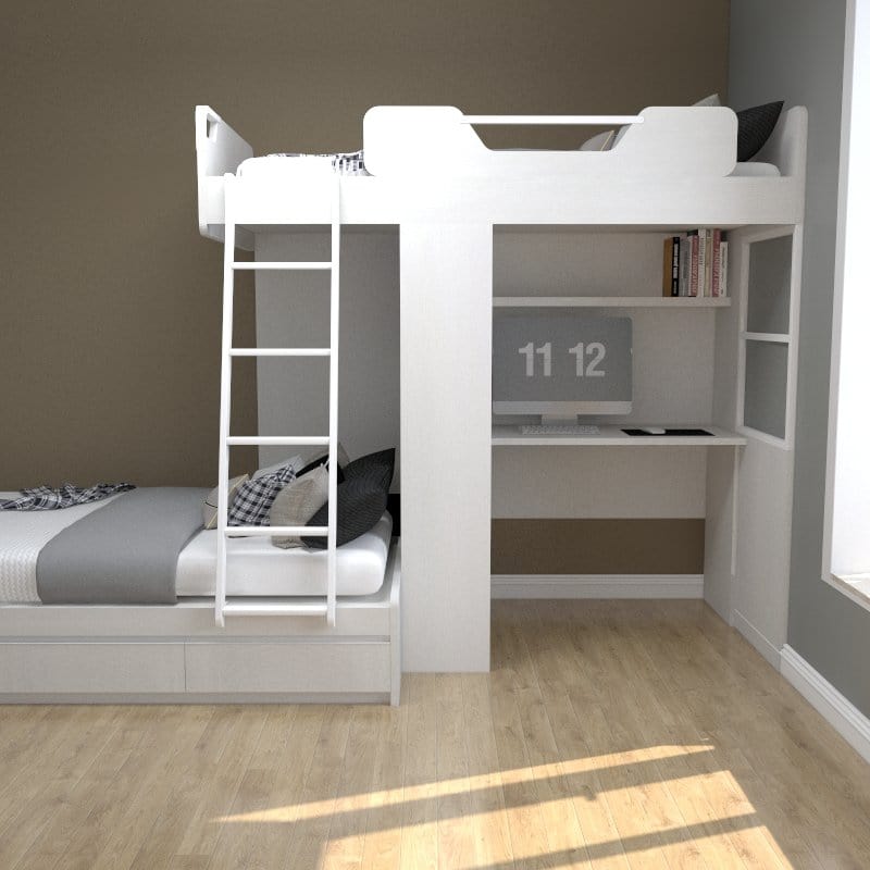 RTG Customized Single/Super Single Bunk Bed Series 2 picket and rail