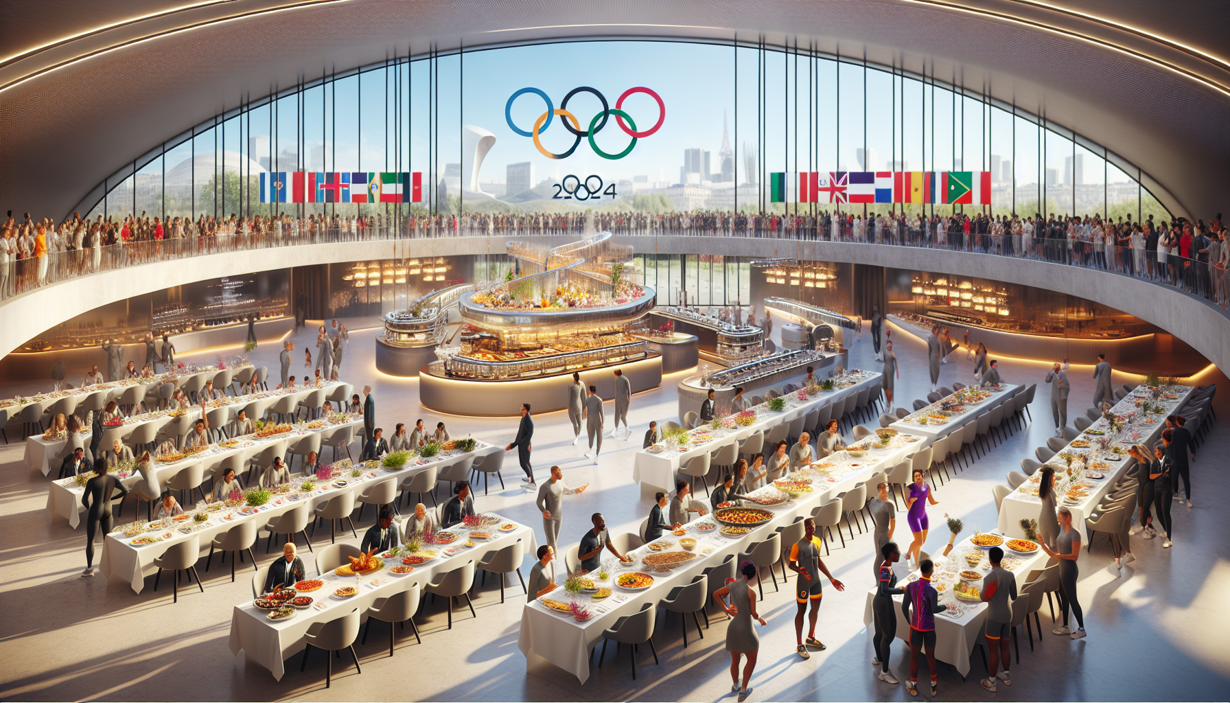 Culinary Wonders Await Athletes at Paris 2024 Village Restaurant