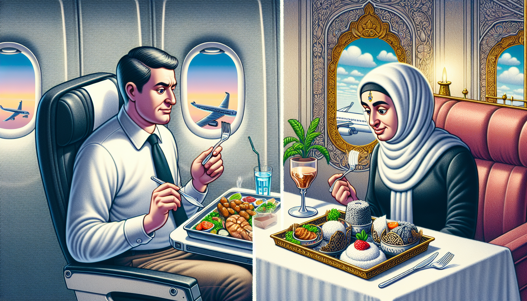 Reevaluating Airplane Food: Unsavory or Underestimated?