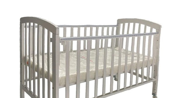 Free Baby Cot - Solid Hard Wood With Drop Gate - 6 In 1 Convertible Worth $299