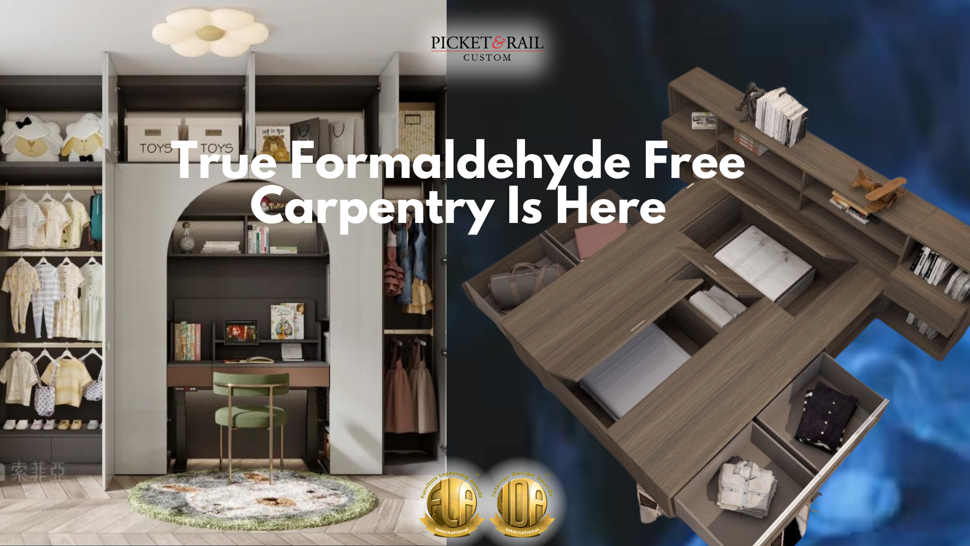 Custom Carpentry Formaldehyde Free Certification For Picket&Rail