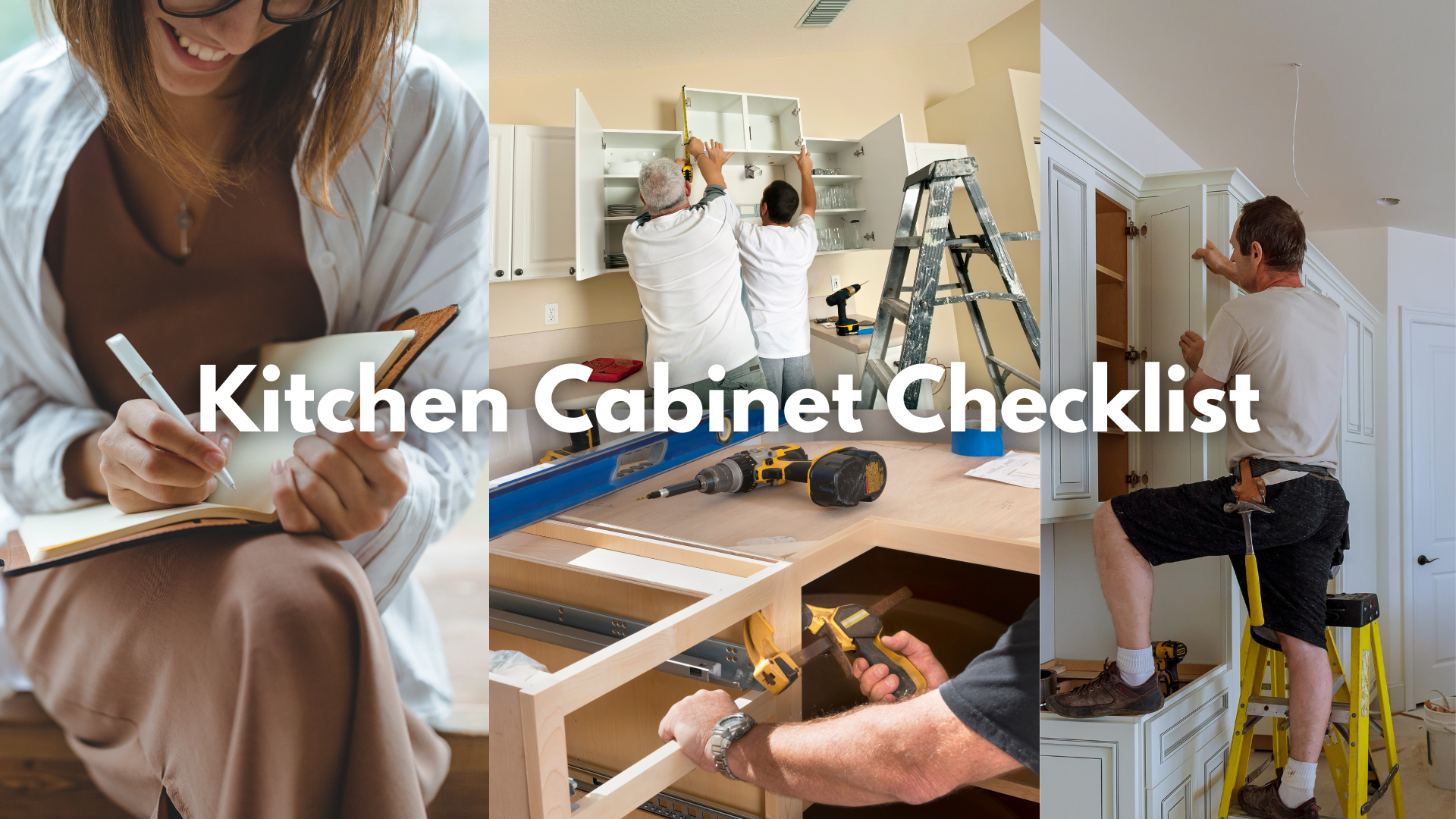 Kitchen Cabinet Design Checklist