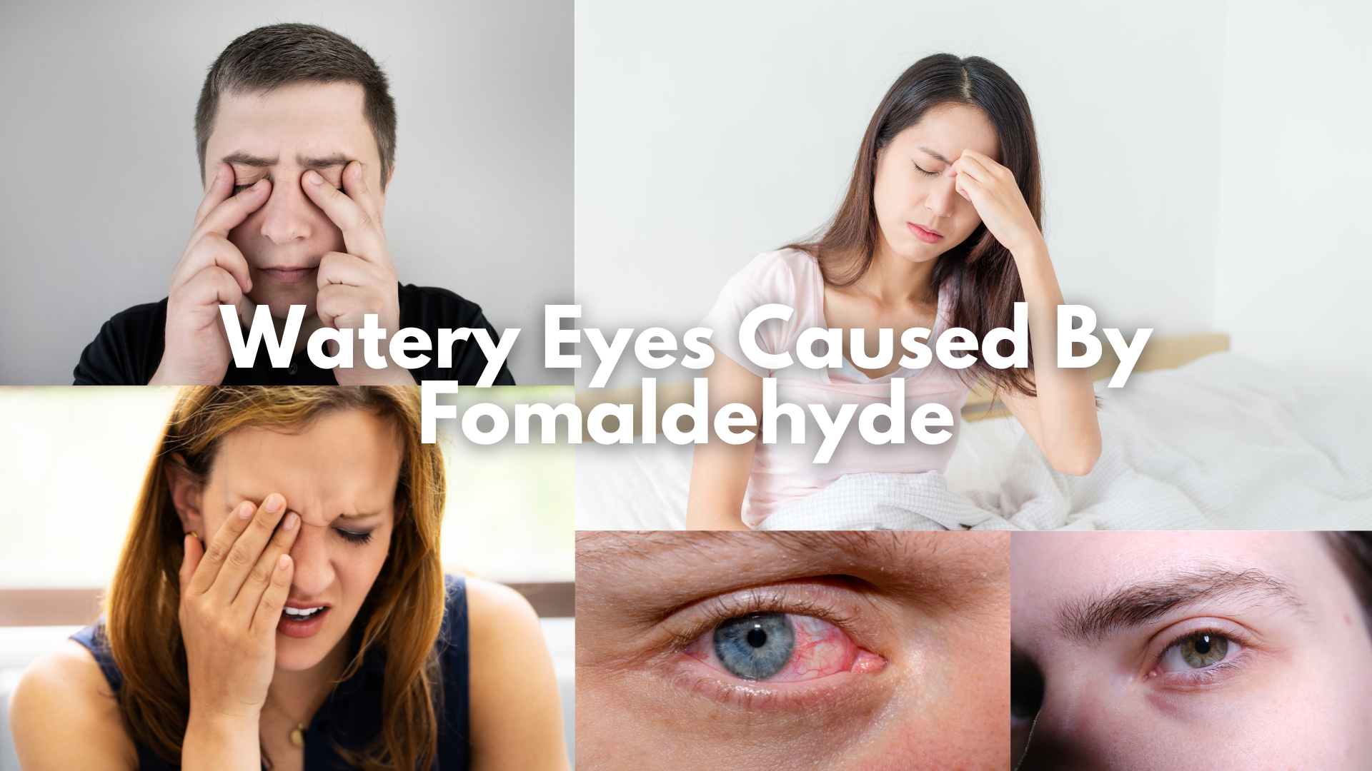 How Formaldehyde-Free Cabinet Panels Solve the Problem of Watery Eyes