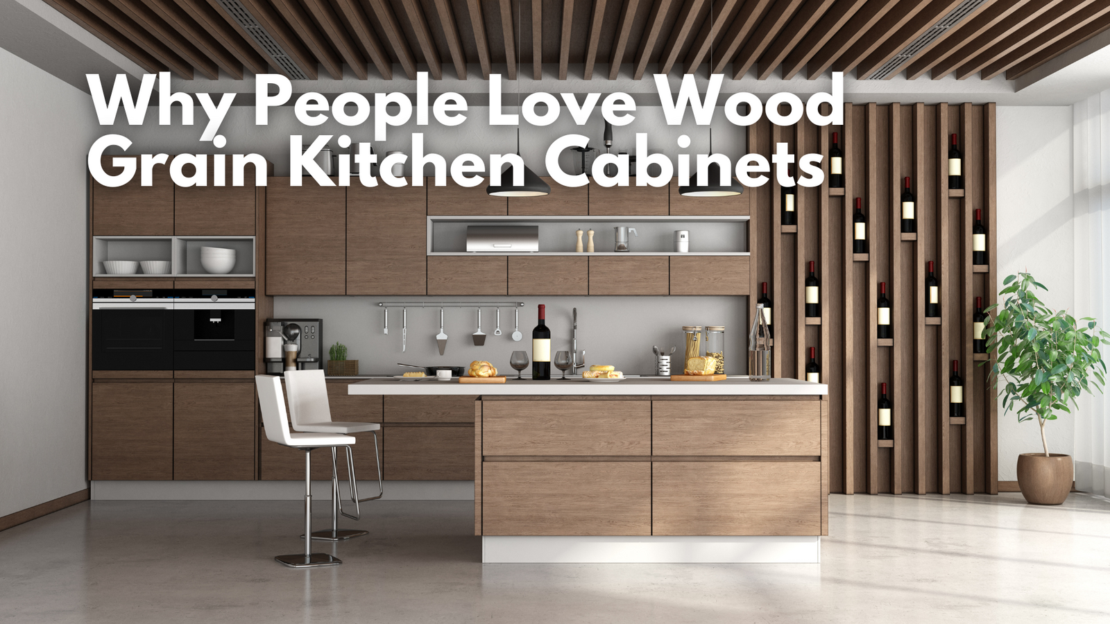 Image 59: Why People Love Wood Grain Panels for Their Kitchen Cabinets