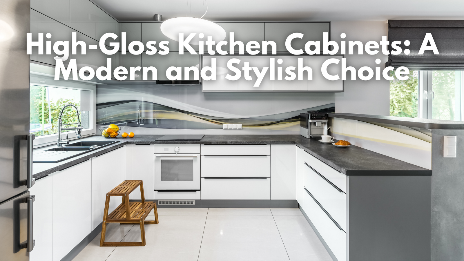 Image 58: High-Gloss Kitchen Cabinets: A Modern and Stylish Choice