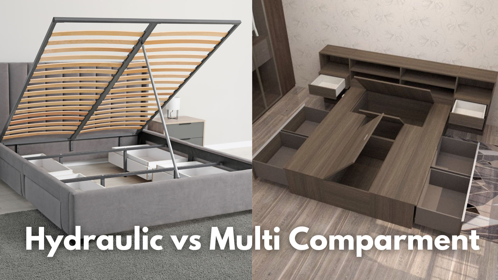 Ten Reasons Why a Multi-Compartment Storage Bed is Better Than a Hydraulic Lift Single Compartment One