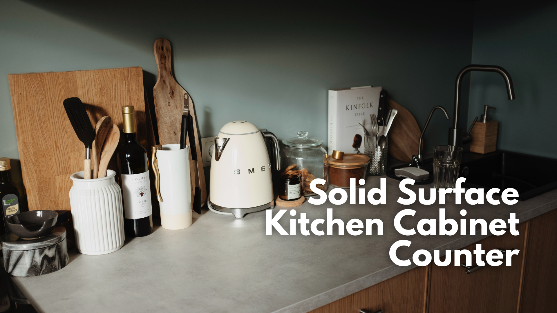 10 Advantages & Disadvantages of Using Solid Surface as Your Kitchen Cabinet Countertop