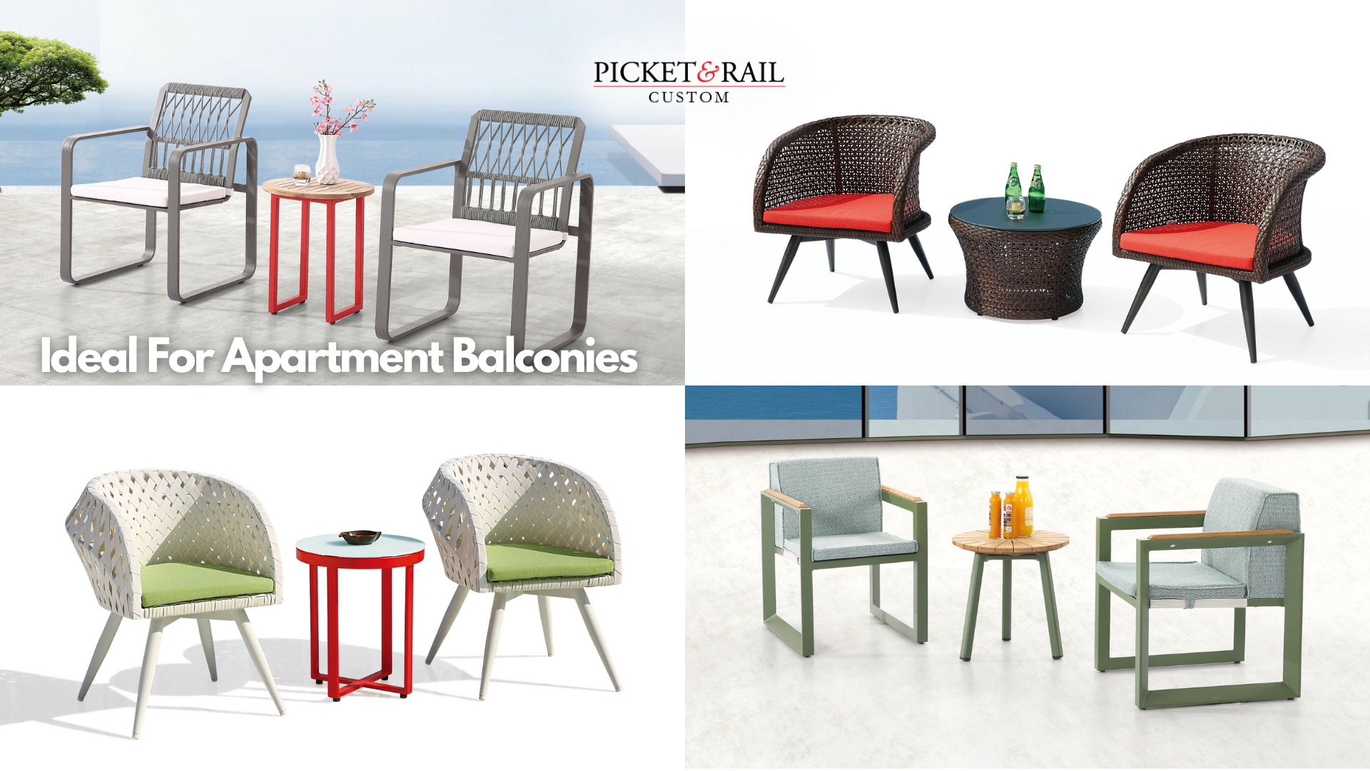 Choosing Outdoor Furniture for Small Spaces, Patios & Balconies