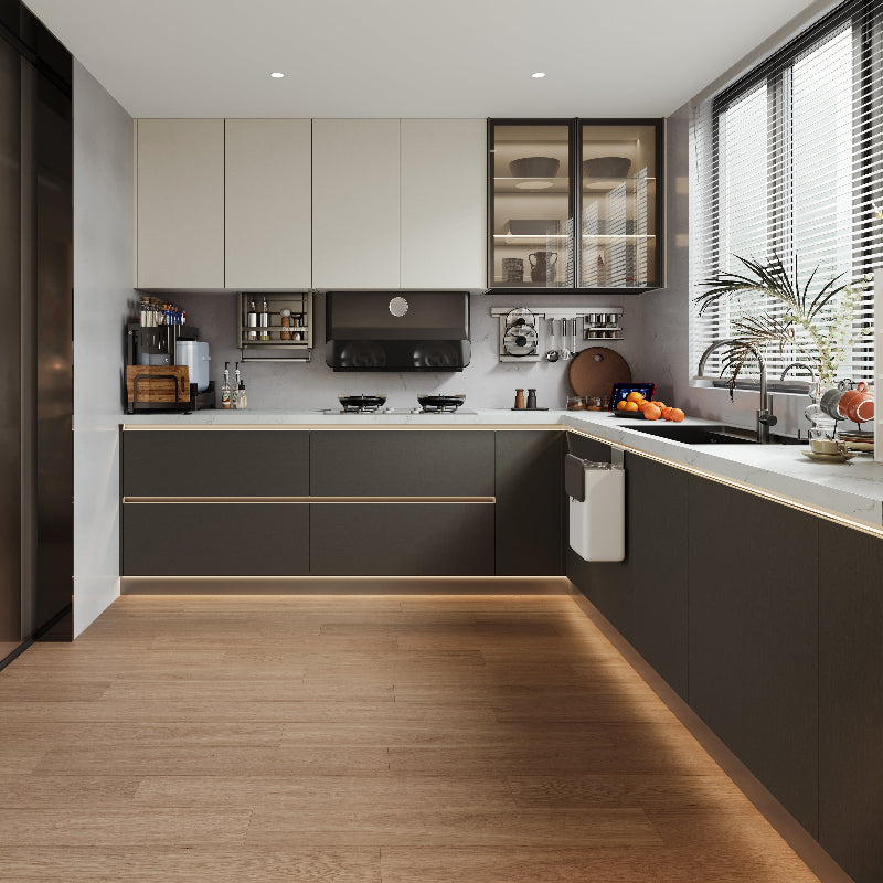 Theme-Based Kitchen Cabinet - Stockholm Inspired