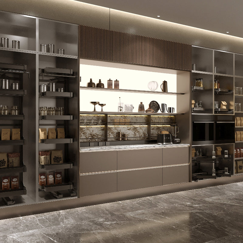 Theme-Based Kitchen Cabinet - Transitional Style