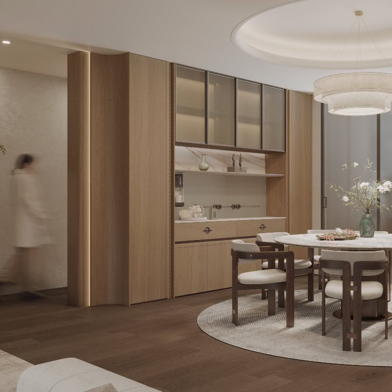 Theme-Based Kitchen Cabinet - Zen Natural