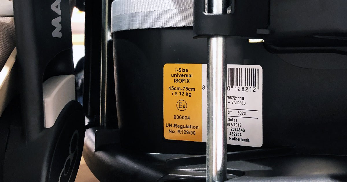 Car seat safety rules explained: What does an ECE R44/04 label mean? - Picket&Rail Furniture, Art & Baby Family Store
