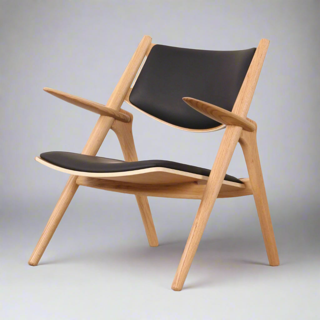Experience Relaxation Redefined: The CH28P Lounge Chair by Hans Wegner