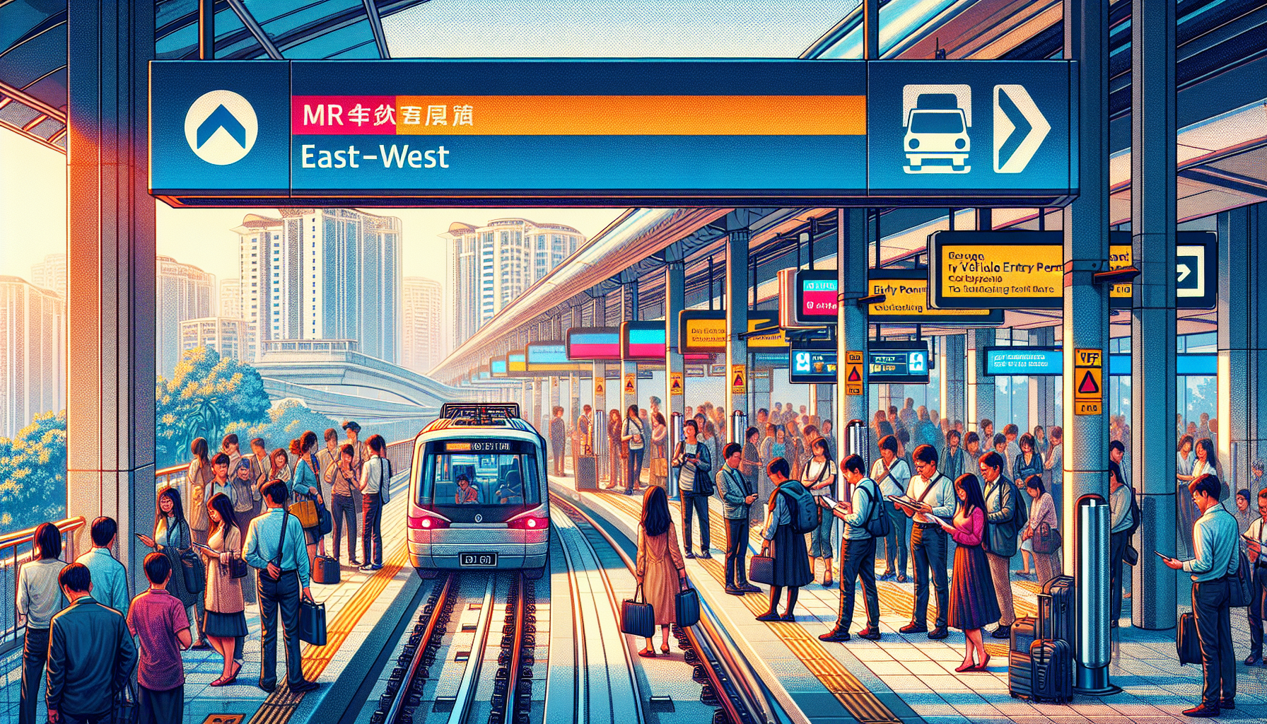 East-West Line Resumes, VEP Updates for Singapore Vehicles