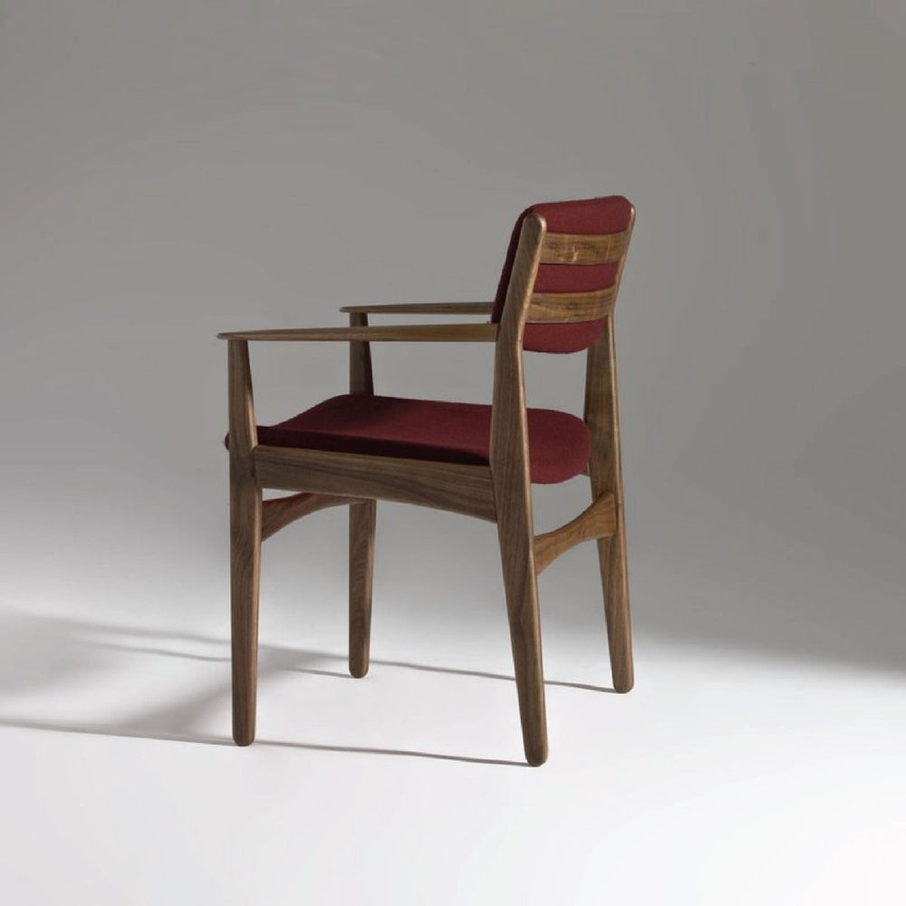 Gregers Solid Wood Armchair An excellent Dining Chair w/leather seat