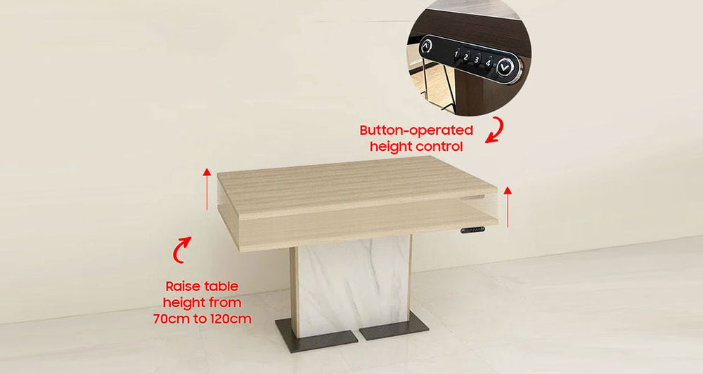 HeightAdjustable Dining Tables Solutions for City Living Picket