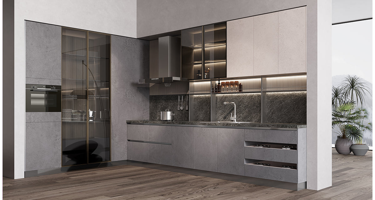What are Custom Built-In Kitchen Cabinets? - P&R Custom Furniture ...