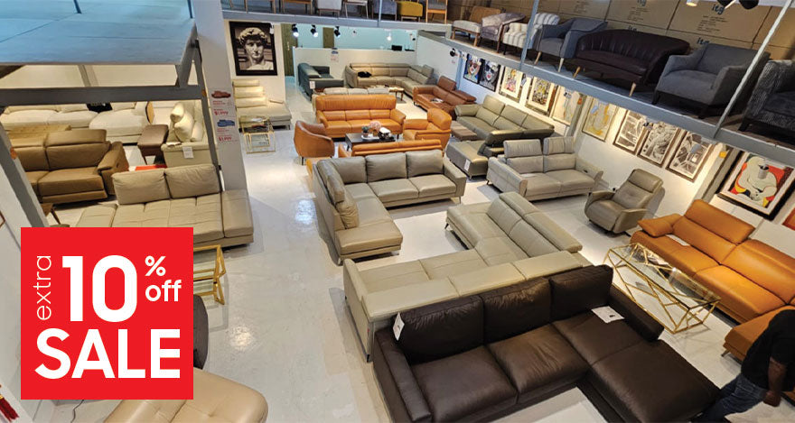 Raya Furniture Sale - Up to Extra 10% Off Sofas Bed Dining Tables And Chairs