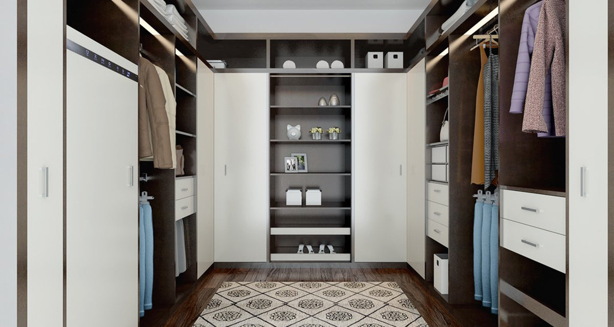 Walk-in Wardrobes: What are the key features to consider when designing a walk-in wardrobe?