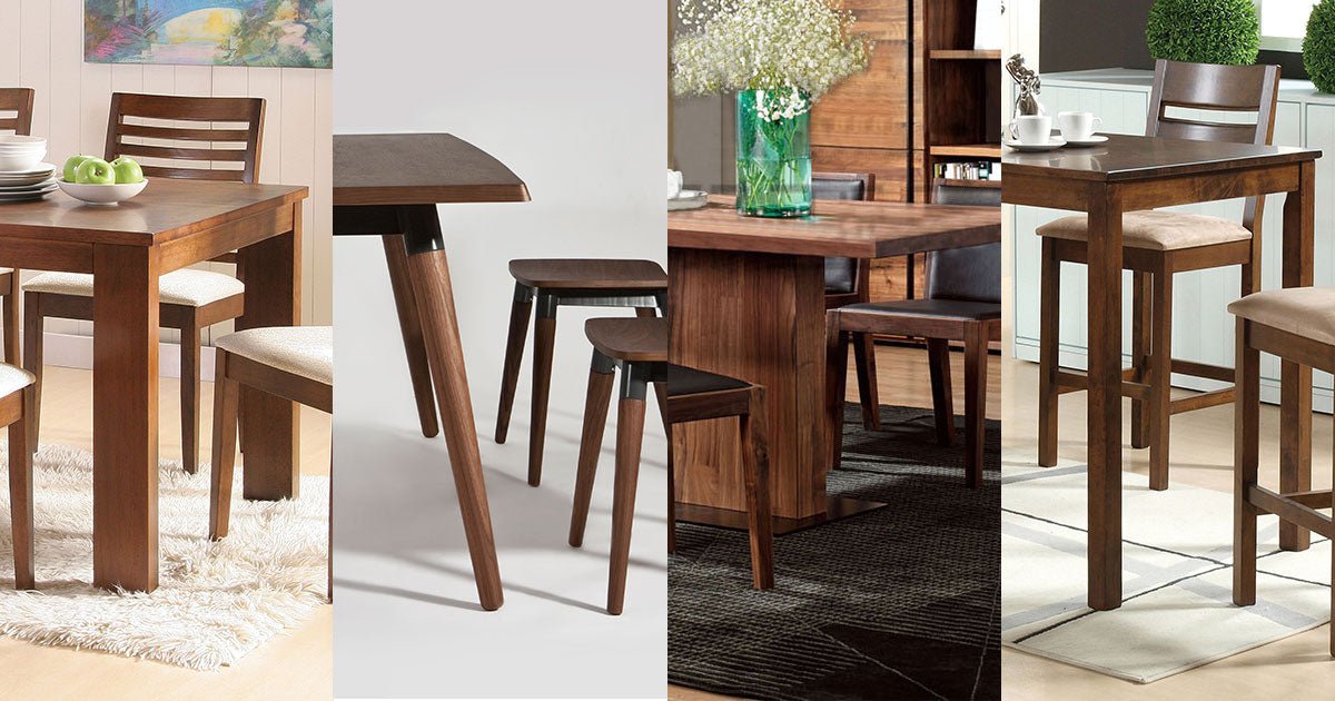 Widest Range of Solid Wood And Customizable Dining Tables And Chairs Islandwide - Picket&Rail Furniture, Art & Baby Family Store