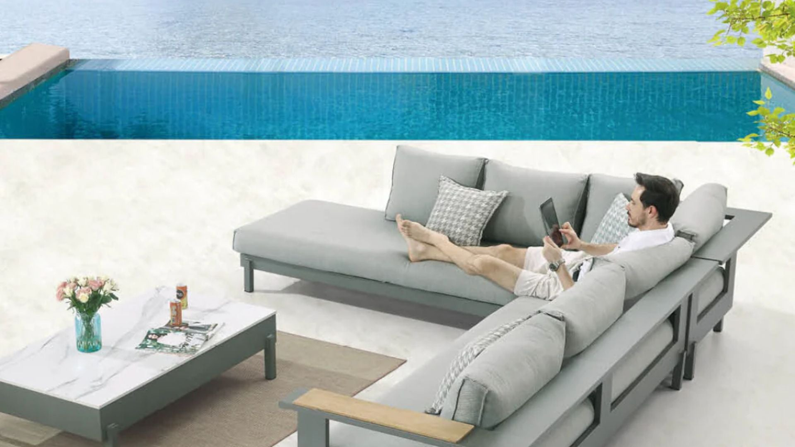 Aluminium Wicker Outdoor Furniture - Patios, Balconies & Gardens