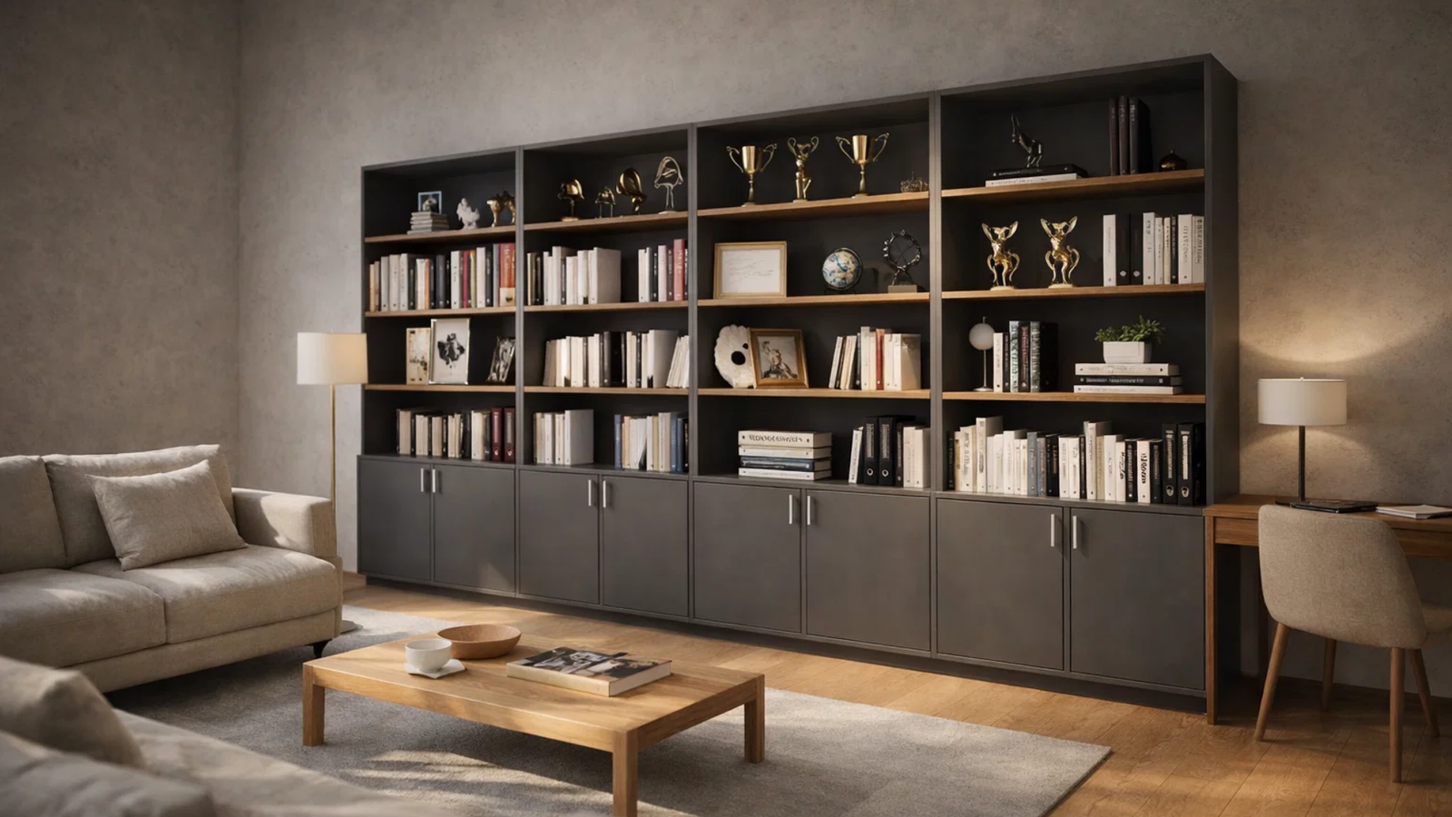 Americana Custom Bookcases & Bookshelves