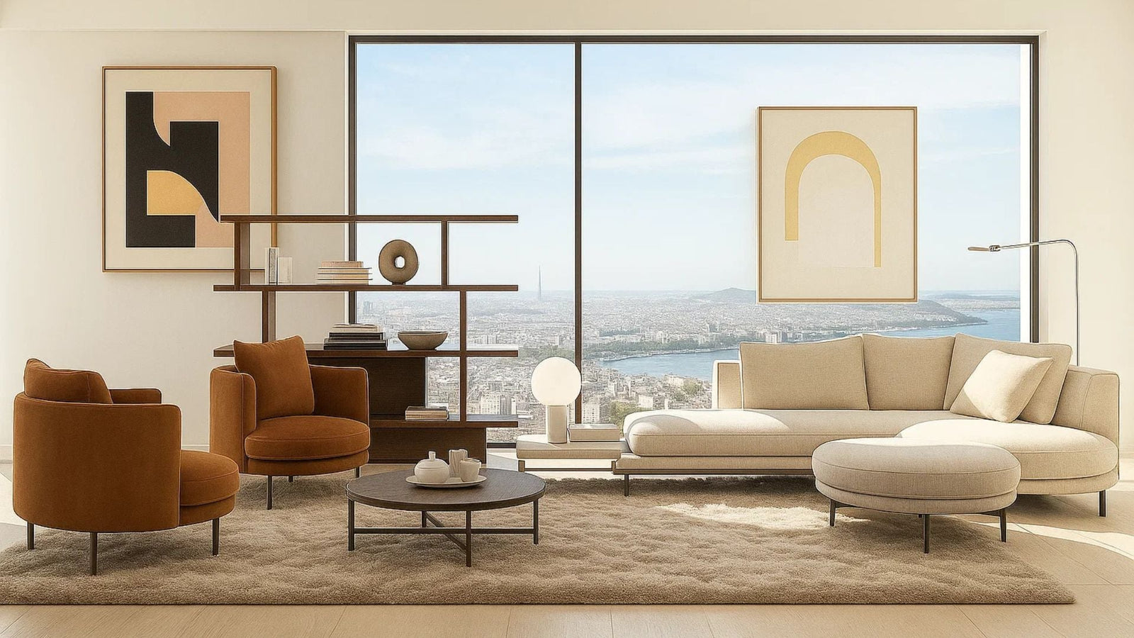 Full Custom Sofa Bespoke in Leather & Fabric