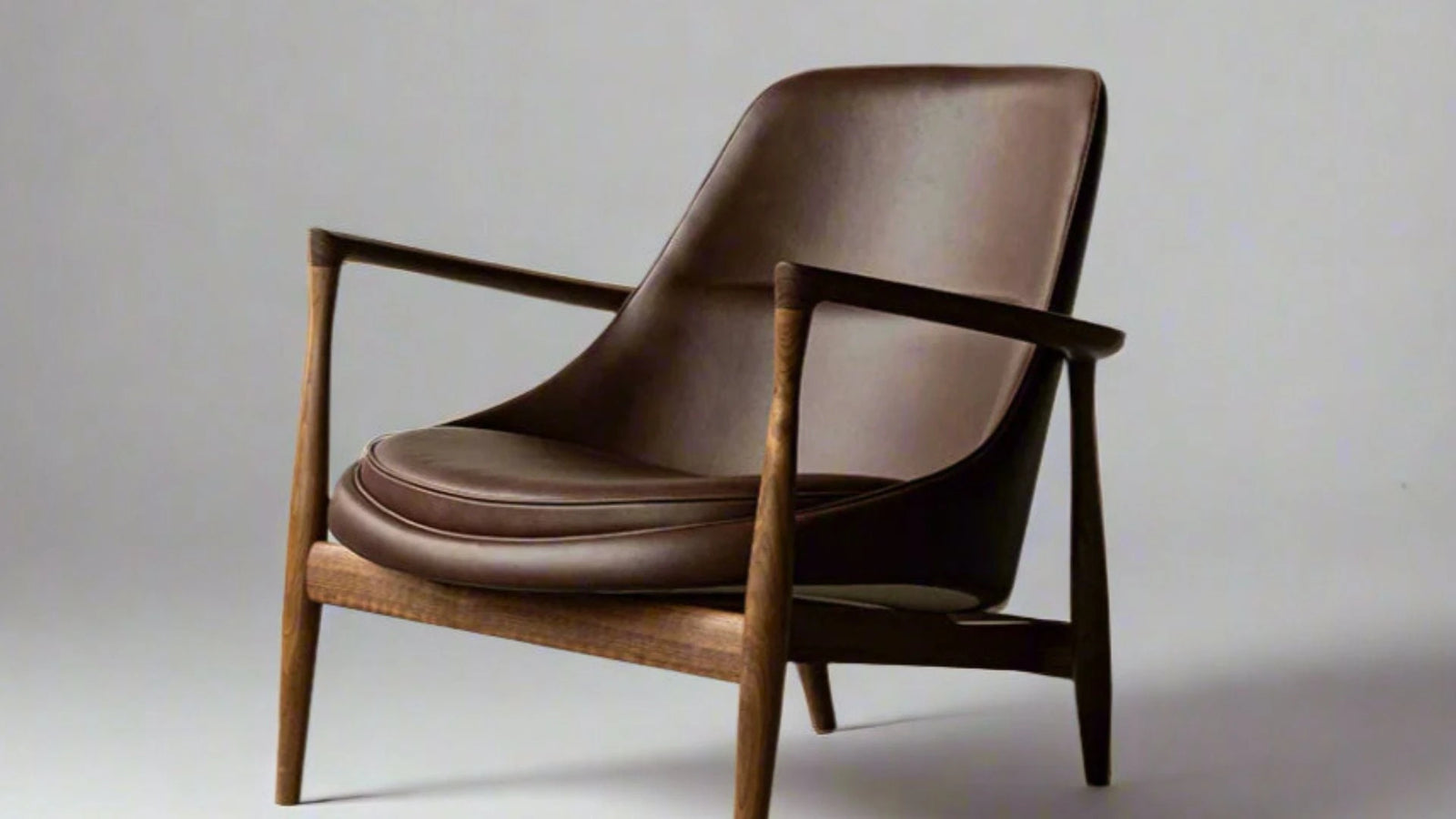 Solid Wood Lounge Chair and Sofas - Mid Century-Scandinavian Minimalist