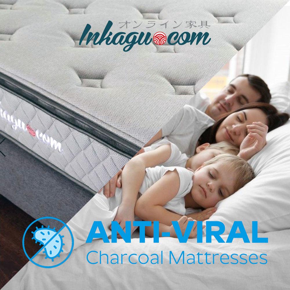 Inkagu AirGel Charcoal Latex Mattresses & Pillows - Picket&Rail Furniture, Art & Baby Megastore