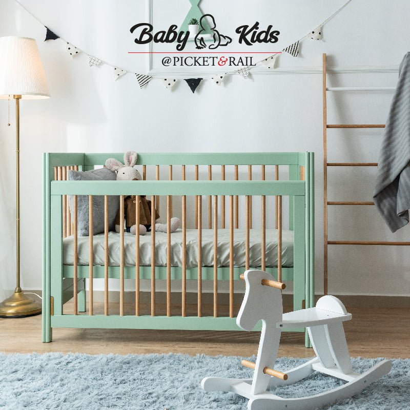 Solid Wood Baby Cots & Bassinets - Picket&Rail Furniture, Art & Baby Megastore