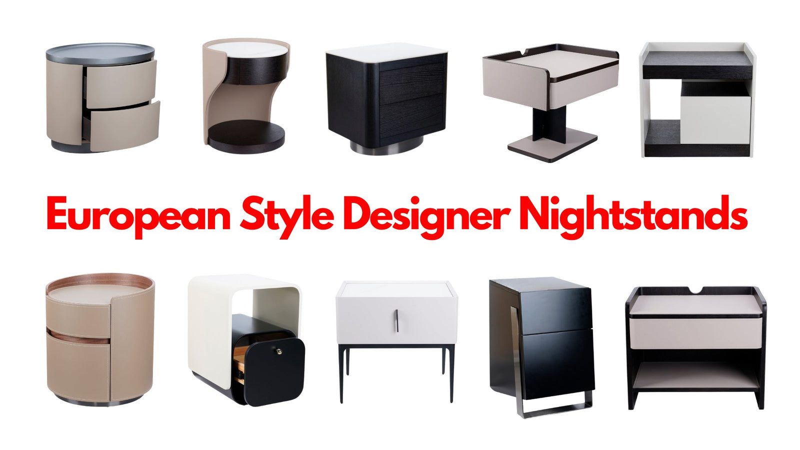 Solid Wood & Modern Bedside Tables - Picket&Rail Furniture, Art & Baby Megastore