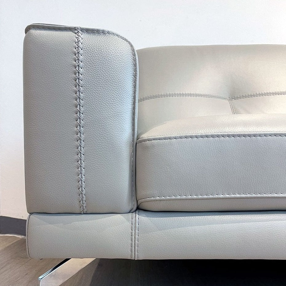 #1   Americana 2.64m L-Shaped Fabric Sofa #MB0613 (I) picket and rail