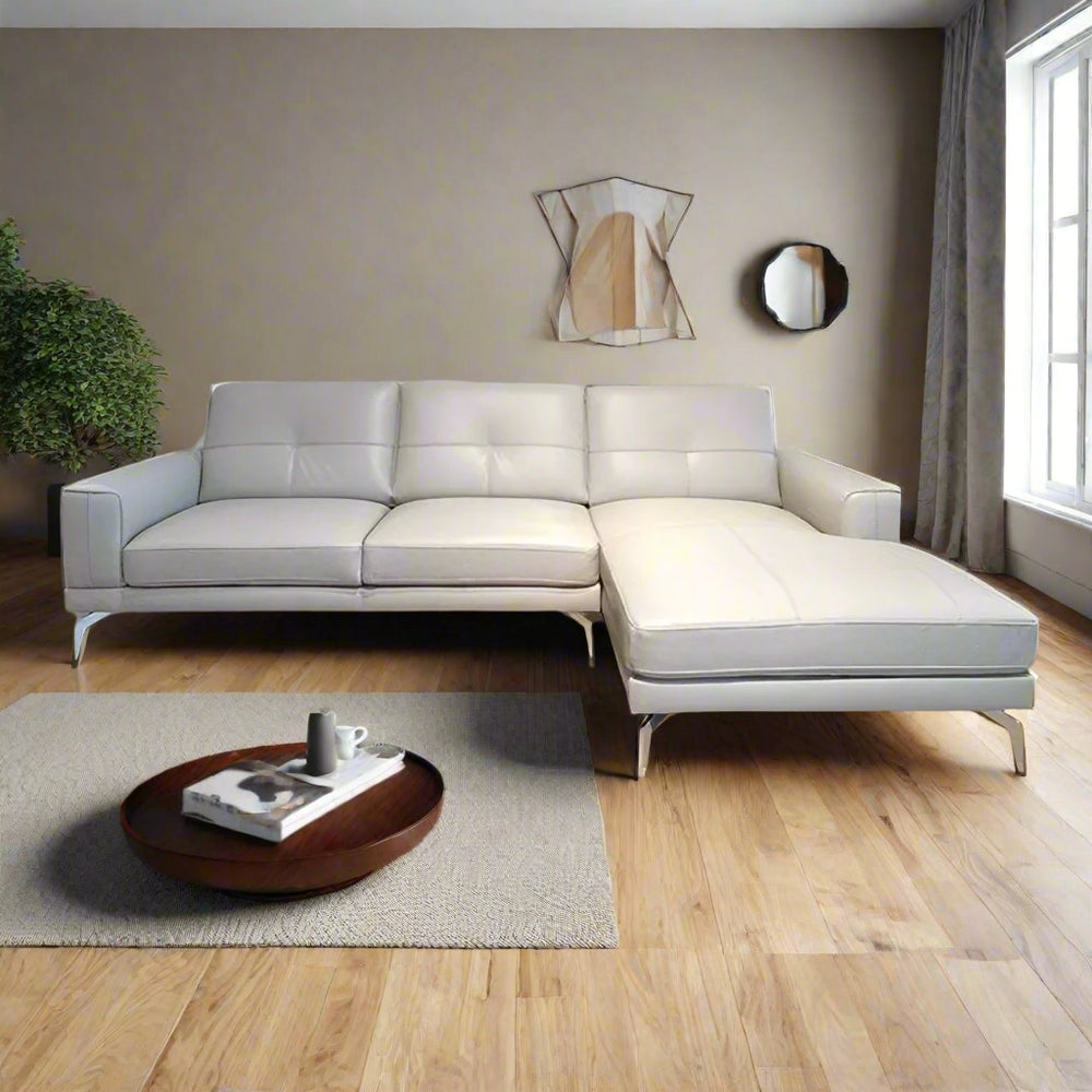 L Shape Sofa Singapore Chaise Lounge / Leather / Fabric Picket&Rail