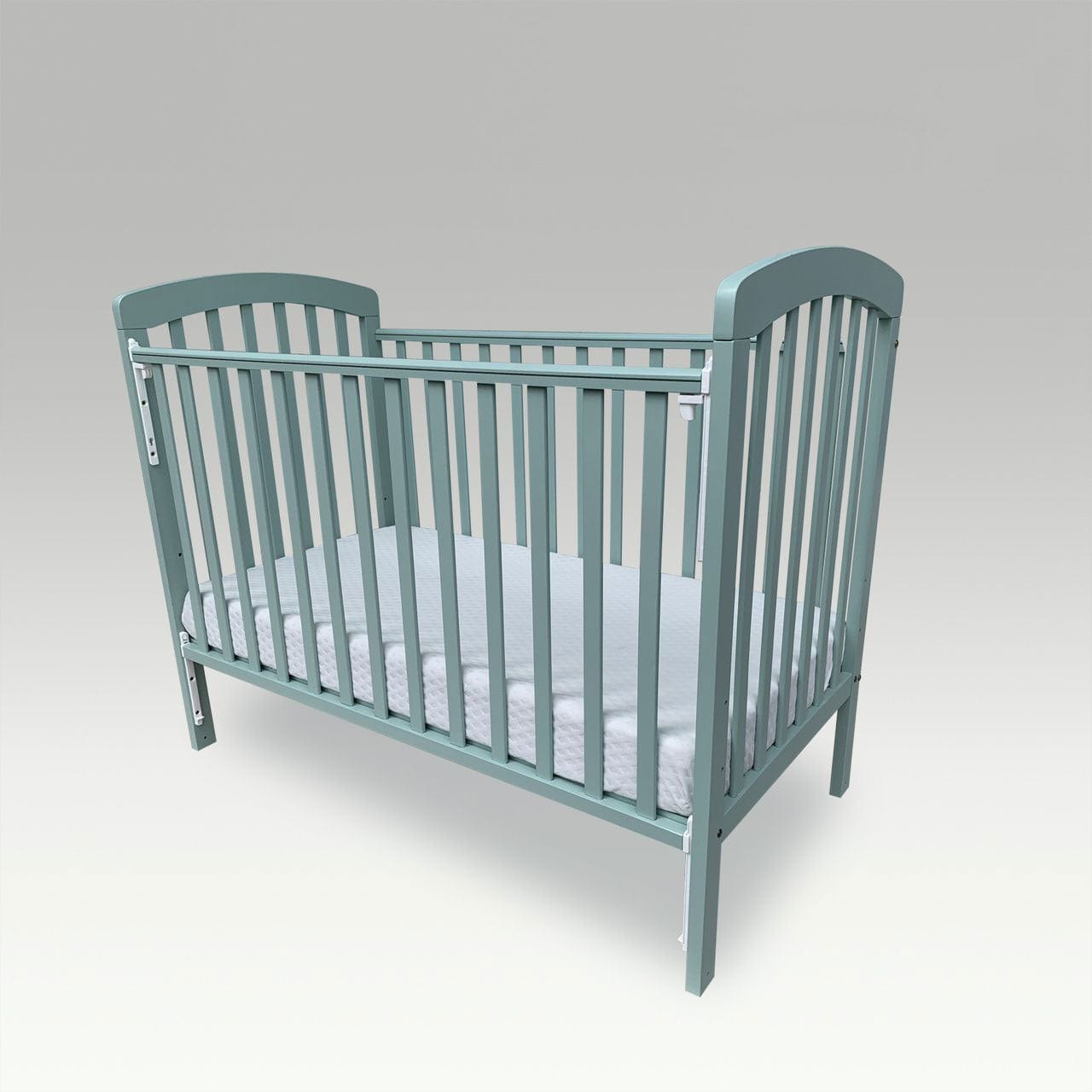 Cheapest Baby Cot Solid Hard Wood With DropSide Gate 6in1 Picket