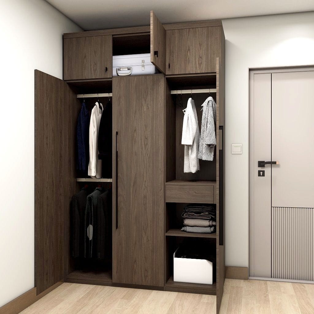 Wardrobe Singapore Custom / Built In / Sliding / Swing Door Picket