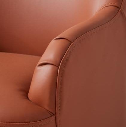 #1 Kuka Full-Leather Bear Kids Sofa Chair #A8039 picket and rail