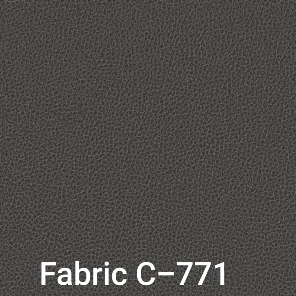 #1   KUKA #KF.086  3-Seater Tessuto-Leather Sofa (Fabric C-771) picket and rail