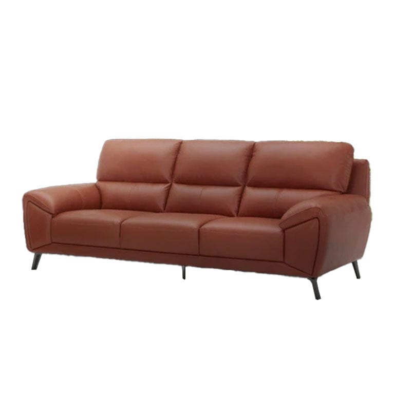 #1  KUKA #KF.086 Top-Grain Leather 3 Seater Sofa Col: M5652/SP picket and rail