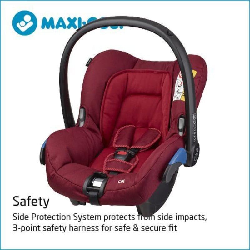 #1 Maxi Cosi Citi Baby Infant Carrier Car Seat - Assorted Colors (0m-12m) (0-13kg) picket and rail