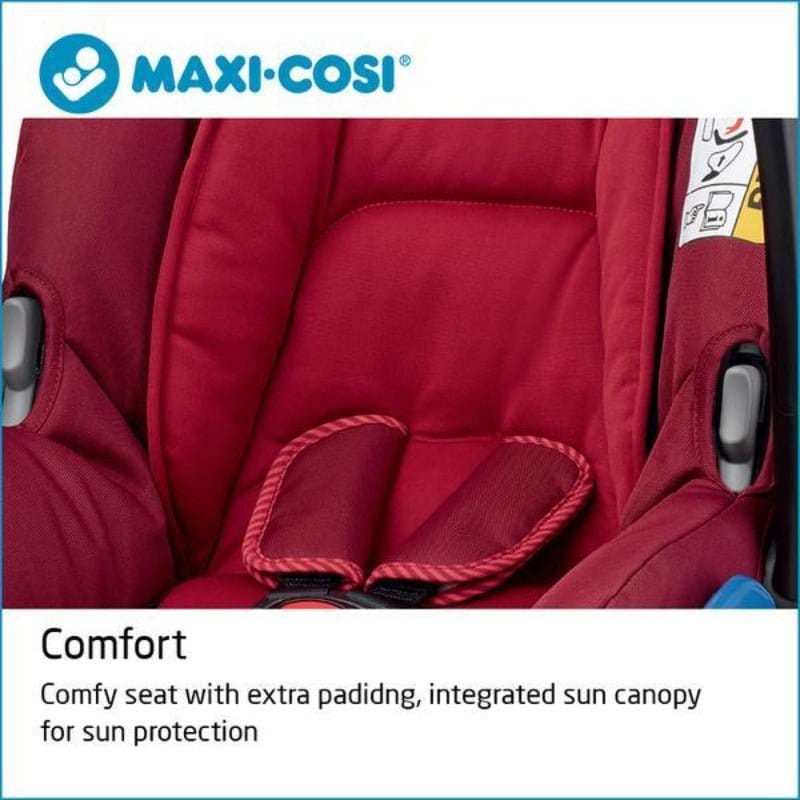 #1 Maxi Cosi Citi Baby Infant Carrier Car Seat - Assorted Colors (0m-12m) (0-13kg) picket and rail