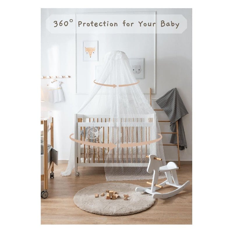 #1 Picket&amp;Rail Adjustable Mosquito Net Stand for Baby Cot picket and rail
