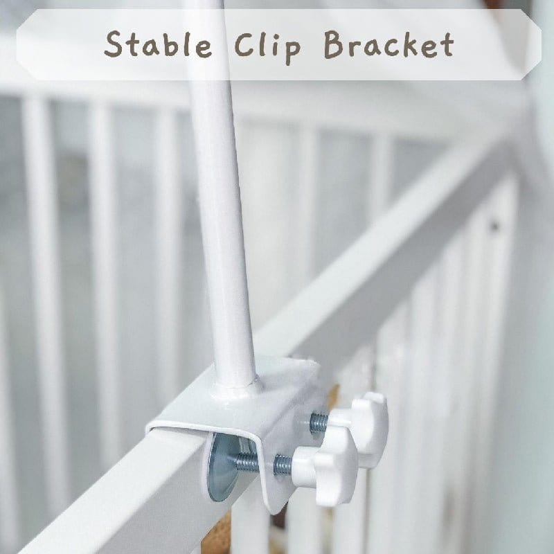 #1 Picket&amp;Rail Adjustable Mosquito Net Stand for Baby Cot picket and rail