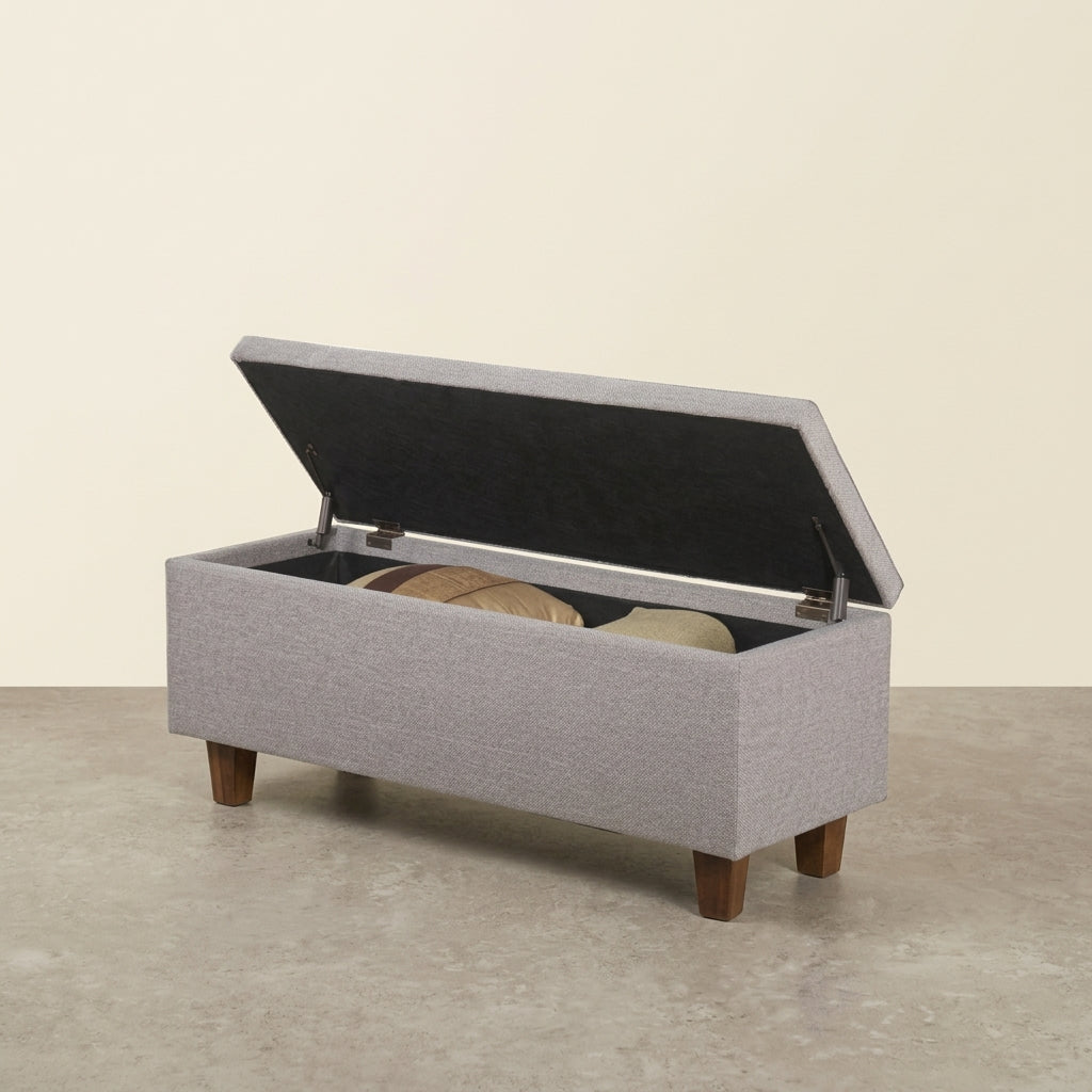 Americana IT-196 Solid Wood Storage Bench | Leather | Length 1.2m | Special Offer
